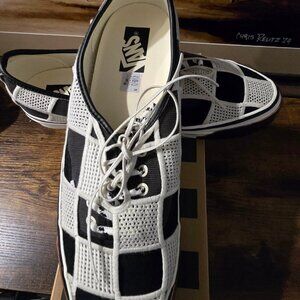 Vans LX Authentic 44 Shell Knit VN000Y0RFDB Black / Egret 2026 Mens US 13 NEW